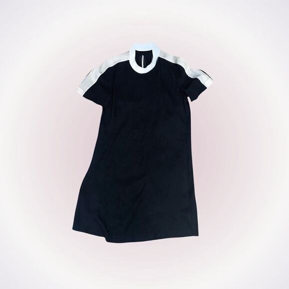 Rag & Bone Monochrome Zip Back Shift Mini DressSz XS